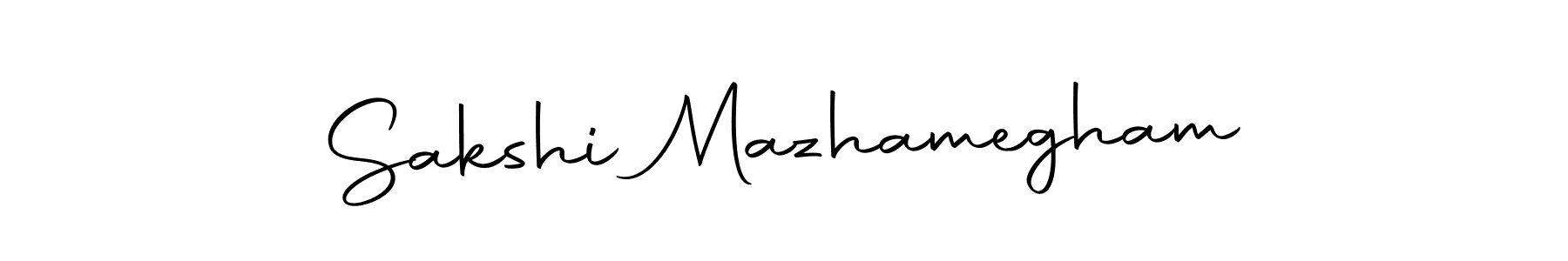 You should practise on your own different ways (Autography-DOLnW) to write your name (Sakshi Mazhamegham) in signature. don't let someone else do it for you. Sakshi Mazhamegham signature style 10 images and pictures png