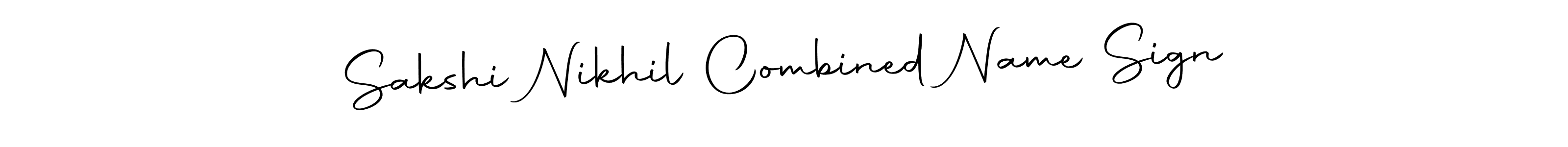 Also You can easily find your signature by using the search form. We will create Sakshi Nikhil Combined Name Sign name handwritten signature images for you free of cost using Autography-DOLnW sign style. Sakshi Nikhil Combined Name Sign signature style 10 images and pictures png