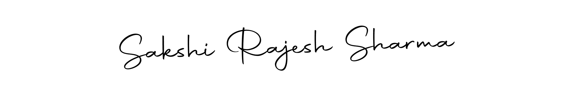 Also we have Sakshi Rajesh Sharma name is the best signature style. Create professional handwritten signature collection using Autography-DOLnW autograph style. Sakshi Rajesh Sharma signature style 10 images and pictures png