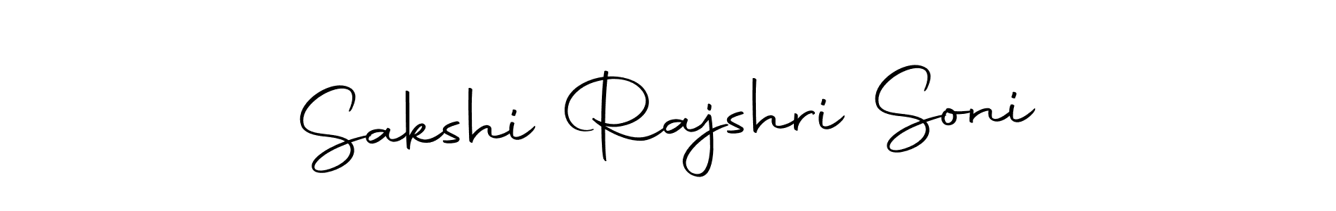 Design your own signature with our free online signature maker. With this signature software, you can create a handwritten (Autography-DOLnW) signature for name Sakshi Rajshri Soni. Sakshi Rajshri Soni signature style 10 images and pictures png