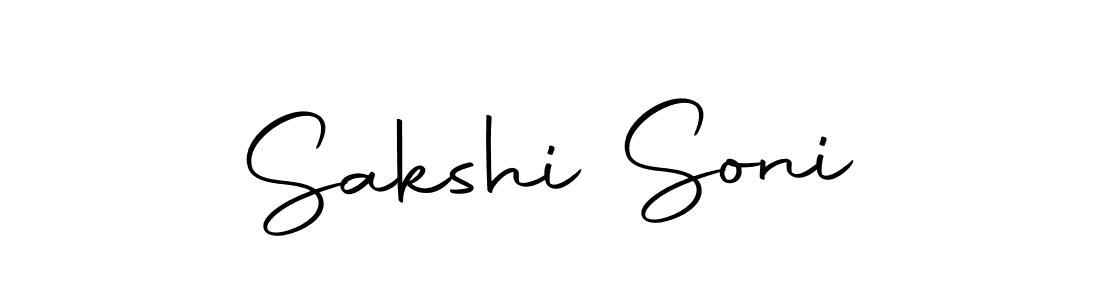 Design your own signature with our free online signature maker. With this signature software, you can create a handwritten (Autography-DOLnW) signature for name Sakshi Soni. Sakshi Soni signature style 10 images and pictures png