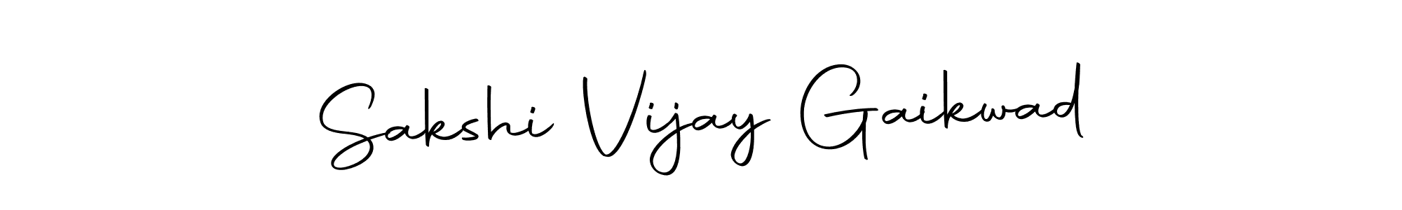 if you are searching for the best signature style for your name Sakshi Vijay Gaikwad. so please give up your signature search. here we have designed multiple signature styles  using Autography-DOLnW. Sakshi Vijay Gaikwad signature style 10 images and pictures png