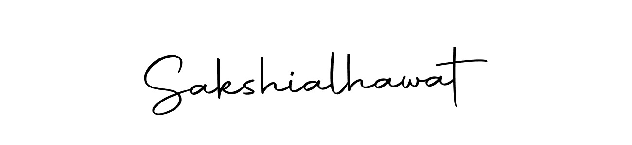 Make a beautiful signature design for name Sakshialhawat. Use this online signature maker to create a handwritten signature for free. Sakshialhawat signature style 10 images and pictures png