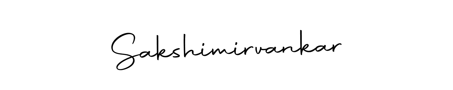 Use a signature maker to create a handwritten signature online. With this signature software, you can design (Autography-DOLnW) your own signature for name Sakshimirvankar. Sakshimirvankar signature style 10 images and pictures png