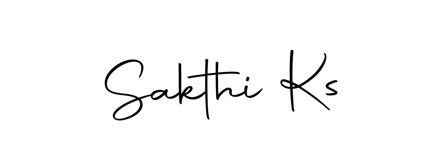 Design your own signature with our free online signature maker. With this signature software, you can create a handwritten (Autography-DOLnW) signature for name Sakthi Ks. Sakthi Ks signature style 10 images and pictures png