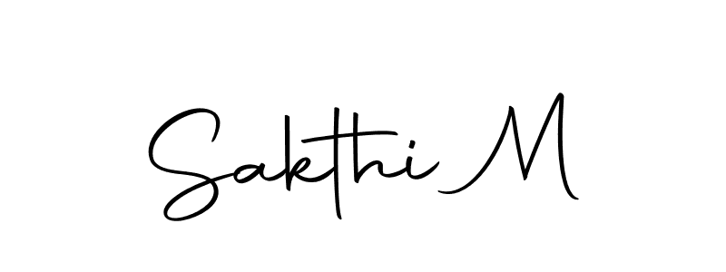 It looks lik you need a new signature style for name Sakthi M. Design unique handwritten (Autography-DOLnW) signature with our free signature maker in just a few clicks. Sakthi M signature style 10 images and pictures png