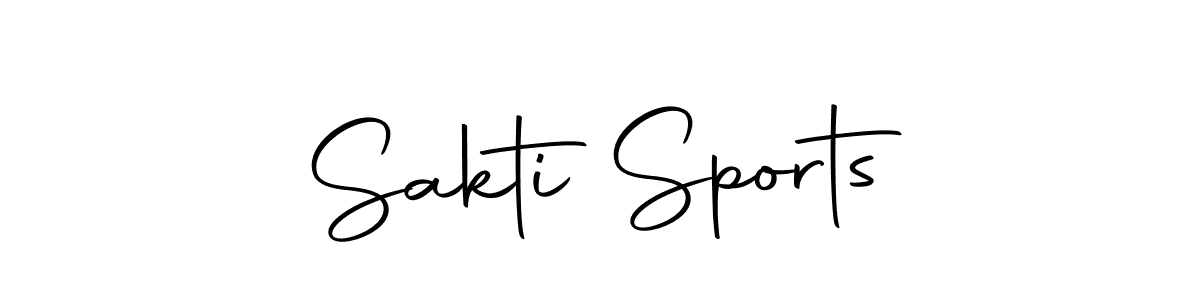 Create a beautiful signature design for name Sakti Sports. With this signature (Autography-DOLnW) fonts, you can make a handwritten signature for free. Sakti Sports signature style 10 images and pictures png