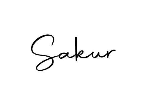 Use a signature maker to create a handwritten signature online. With this signature software, you can design (Autography-DOLnW) your own signature for name Sakur. Sakur signature style 10 images and pictures png