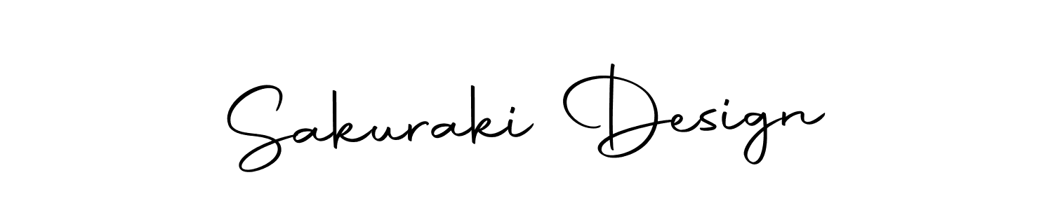How to make Sakuraki Design name signature. Use Autography-DOLnW style for creating short signs online. This is the latest handwritten sign. Sakuraki Design signature style 10 images and pictures png