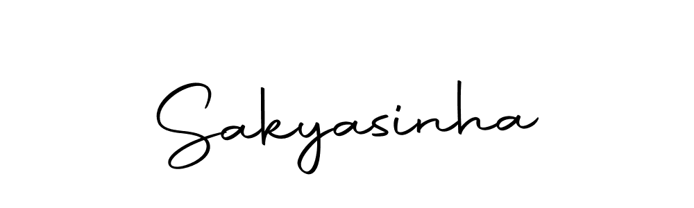 How to make Sakyasinha signature? Autography-DOLnW is a professional autograph style. Create handwritten signature for Sakyasinha name. Sakyasinha signature style 10 images and pictures png