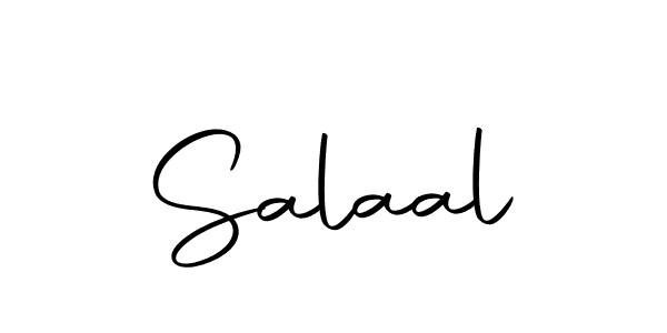 You should practise on your own different ways (Autography-DOLnW) to write your name (Salaal) in signature. don't let someone else do it for you. Salaal signature style 10 images and pictures png