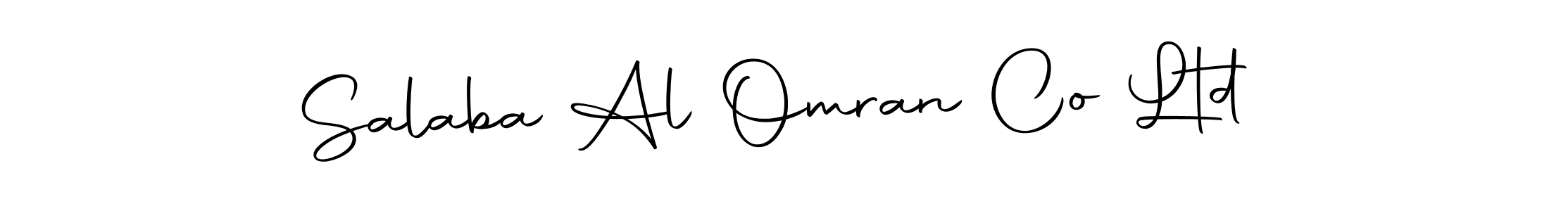 You should practise on your own different ways (Autography-DOLnW) to write your name (Salaba Al Omran Co Ltd) in signature. don't let someone else do it for you. Salaba Al Omran Co Ltd signature style 10 images and pictures png