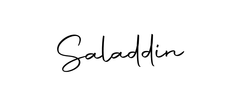 How to make Saladdin signature? Autography-DOLnW is a professional autograph style. Create handwritten signature for Saladdin name. Saladdin signature style 10 images and pictures png