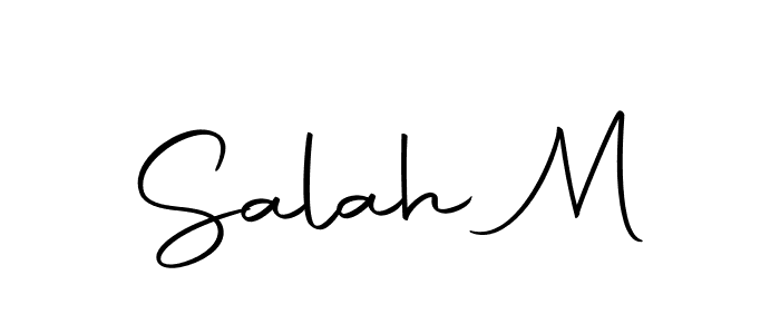 Design your own signature with our free online signature maker. With this signature software, you can create a handwritten (Autography-DOLnW) signature for name Salah M. Salah M signature style 10 images and pictures png