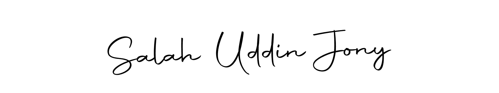 How to make Salah Uddin Jony signature? Autography-DOLnW is a professional autograph style. Create handwritten signature for Salah Uddin Jony name. Salah Uddin Jony signature style 10 images and pictures png