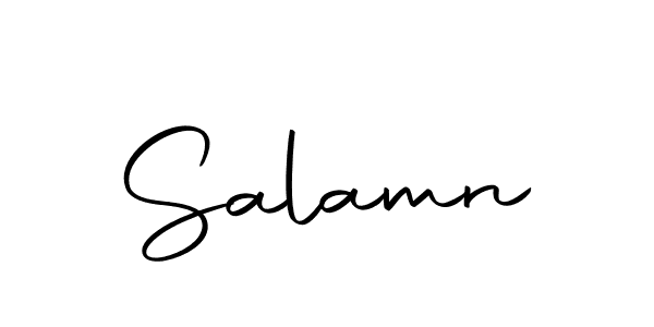 if you are searching for the best signature style for your name Salamn. so please give up your signature search. here we have designed multiple signature styles  using Autography-DOLnW. Salamn signature style 10 images and pictures png