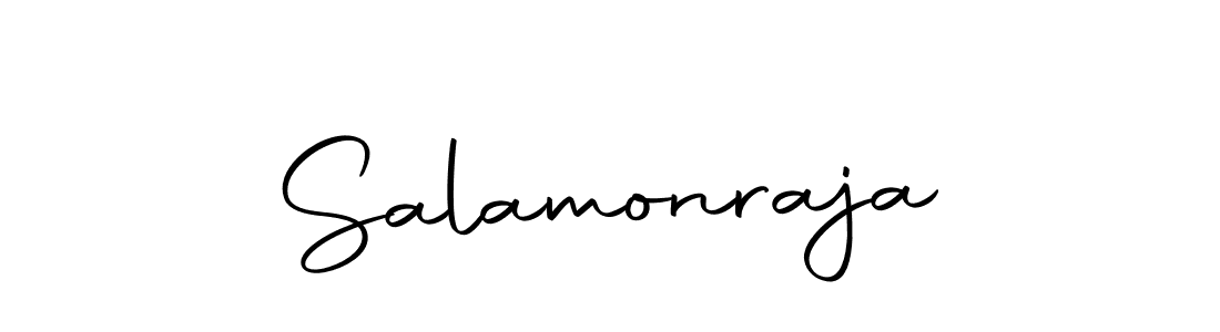 Create a beautiful signature design for name Salamonraja. With this signature (Autography-DOLnW) fonts, you can make a handwritten signature for free. Salamonraja signature style 10 images and pictures png