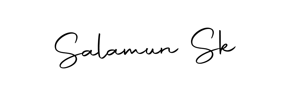 Design your own signature with our free online signature maker. With this signature software, you can create a handwritten (Autography-DOLnW) signature for name Salamun Sk. Salamun Sk signature style 10 images and pictures png