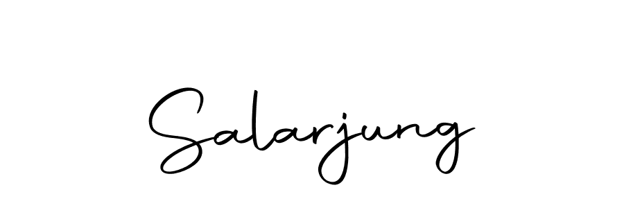 How to make Salarjung signature? Autography-DOLnW is a professional autograph style. Create handwritten signature for Salarjung name. Salarjung signature style 10 images and pictures png