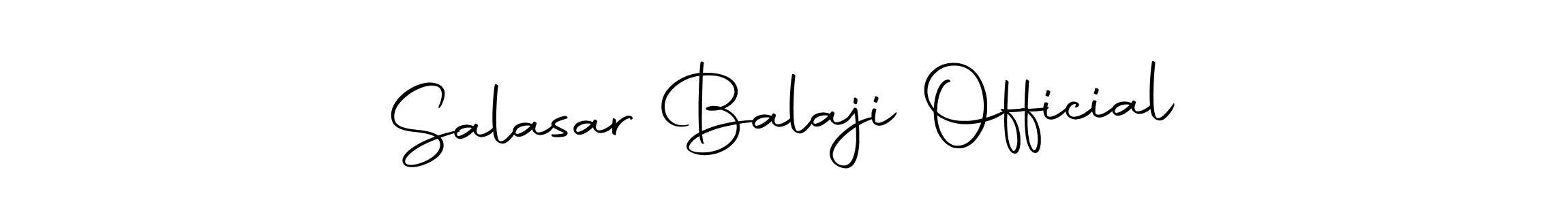 You can use this online signature creator to create a handwritten signature for the name Salasar Balaji Official. This is the best online autograph maker. Salasar Balaji Official signature style 10 images and pictures png