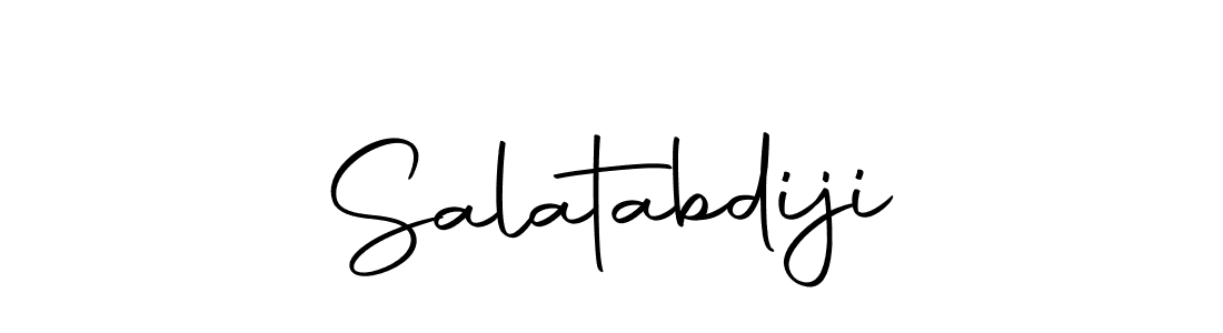 if you are searching for the best signature style for your name Salatabdiji. so please give up your signature search. here we have designed multiple signature styles  using Autography-DOLnW. Salatabdiji signature style 10 images and pictures png