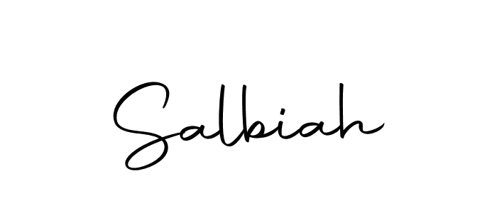 You can use this online signature creator to create a handwritten signature for the name Salbiah. This is the best online autograph maker. Salbiah signature style 10 images and pictures png
