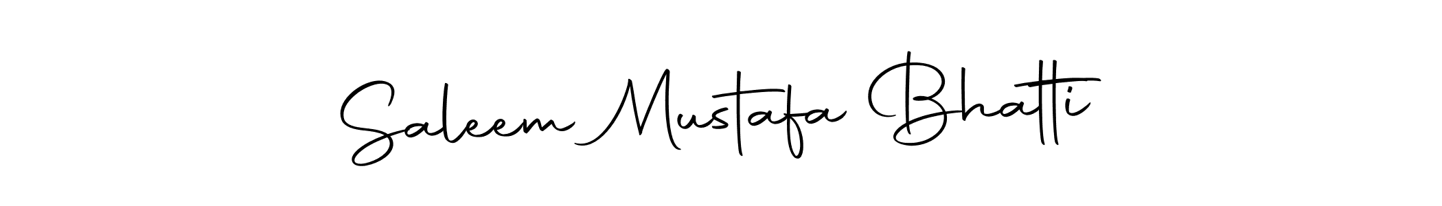 Once you've used our free online signature maker to create your best signature Autography-DOLnW style, it's time to enjoy all of the benefits that Saleem Mustafa Bhatti name signing documents. Saleem Mustafa Bhatti signature style 10 images and pictures png