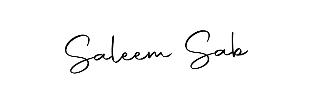 Similarly Autography-DOLnW is the best handwritten signature design. Signature creator online .You can use it as an online autograph creator for name Saleem Sab. Saleem Sab signature style 10 images and pictures png