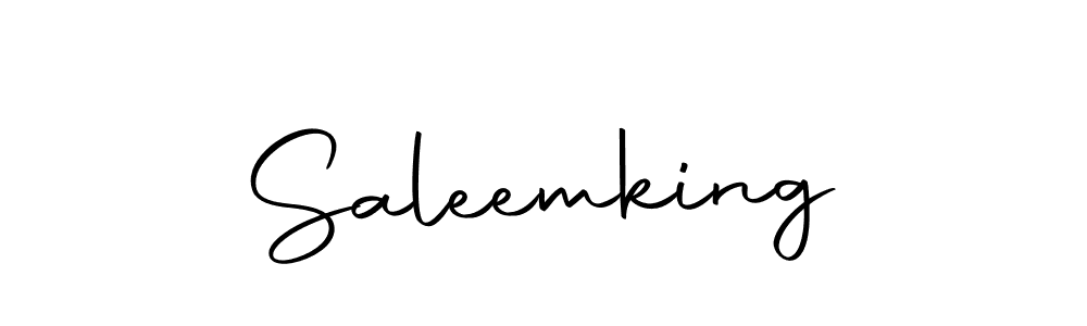 Use a signature maker to create a handwritten signature online. With this signature software, you can design (Autography-DOLnW) your own signature for name Saleemking. Saleemking signature style 10 images and pictures png