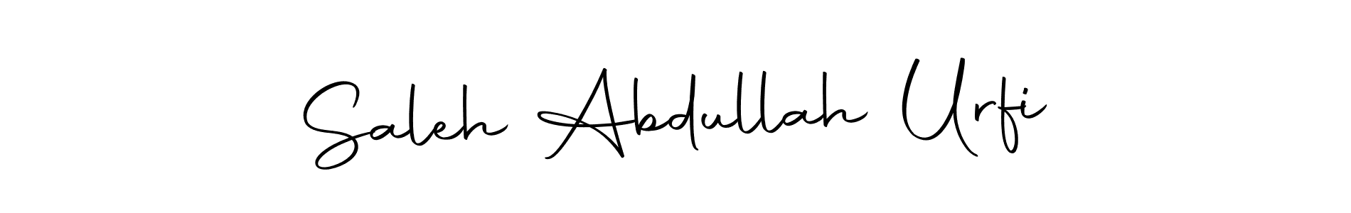 It looks lik you need a new signature style for name Saleh Abdullah Urfi. Design unique handwritten (Autography-DOLnW) signature with our free signature maker in just a few clicks. Saleh Abdullah Urfi signature style 10 images and pictures png