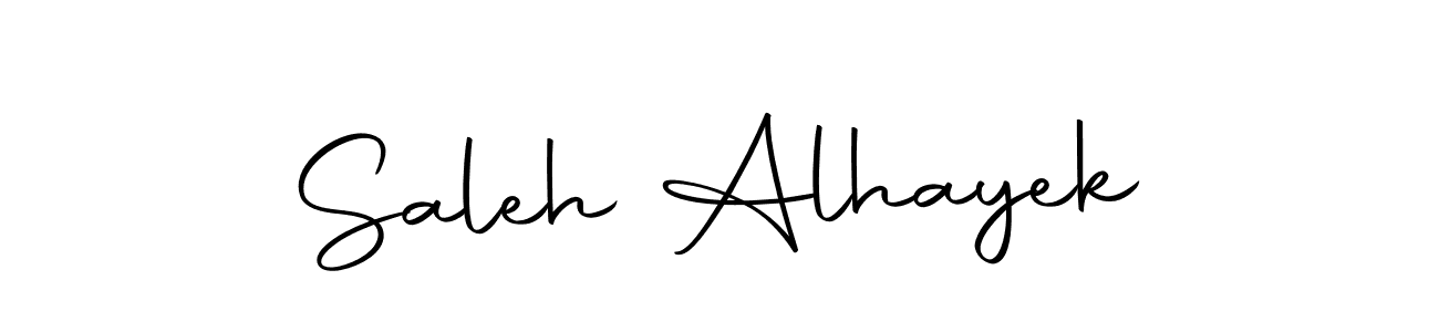 You should practise on your own different ways (Autography-DOLnW) to write your name (Saleh Alhayek) in signature. don't let someone else do it for you. Saleh Alhayek signature style 10 images and pictures png