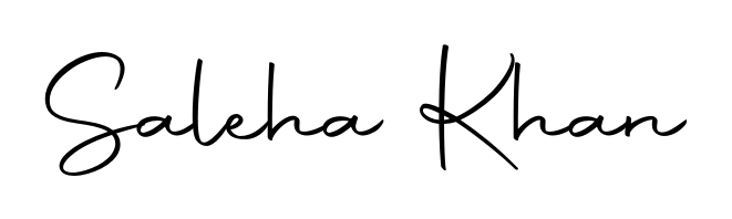 Designed for modern professionals: Saleha Khan name signature crafted with Autography-DOLnW script. Ready for digital PDF workflows. Saleha Khan signature style 10 images and pictures png