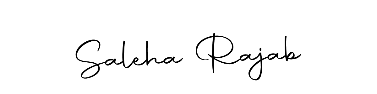 Here are the top 10 professional signature styles for the name Saleha Rajab. These are the best autograph styles you can use for your name. Saleha Rajab signature style 10 images and pictures png