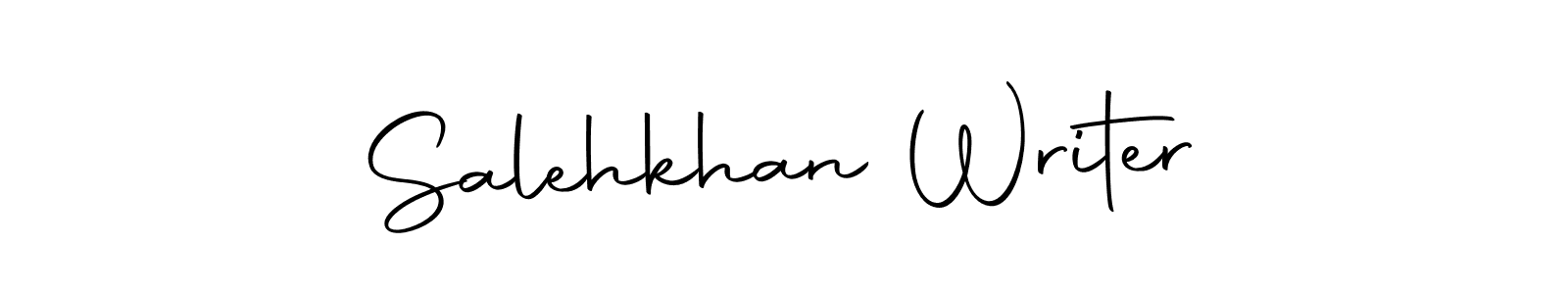 Similarly Autography-DOLnW is the best handwritten signature design. Signature creator online .You can use it as an online autograph creator for name Salehkhan Writer. Salehkhan Writer signature style 10 images and pictures png