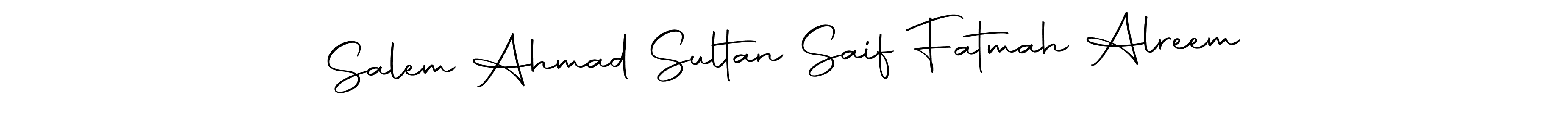 Use a signature maker to create a handwritten signature online. With this signature software, you can design (Autography-DOLnW) your own signature for name Salem Ahmad Sultan Saif Fatmah Alreem. Salem Ahmad Sultan Saif Fatmah Alreem signature style 10 images and pictures png