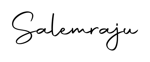 A stylish, flowing autograph style designed for name Salemraju using Autography-DOLnW typography. Perfect for digital creative projects. Salemraju signature style 10 images and pictures png