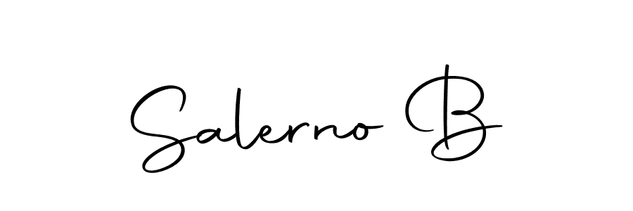 Also we have Salerno B name is the best signature style. Create professional handwritten signature collection using Autography-DOLnW autograph style. Salerno B signature style 10 images and pictures png