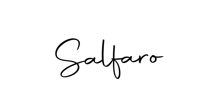 Design your own signature with our free online signature maker. With this signature software, you can create a handwritten (Autography-DOLnW) signature for name Salfaro. Salfaro signature style 10 images and pictures png