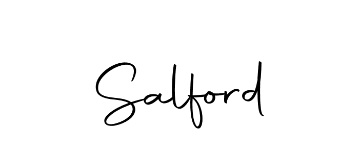 Salford stylish signature style. Best Handwritten Sign (Autography-DOLnW) for my name. Handwritten Signature Collection Ideas for my name Salford. Salford signature style 10 images and pictures png