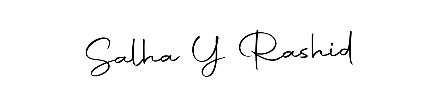 You can use this online signature creator to create a handwritten signature for the name Salha Y Rashid. This is the best online autograph maker. Salha Y Rashid signature style 10 images and pictures png