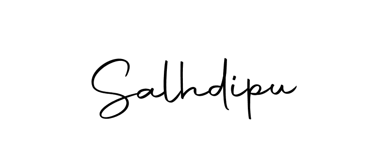 How to make Salhdipu signature? Autography-DOLnW is a professional autograph style. Create handwritten signature for Salhdipu name. Salhdipu signature style 10 images and pictures png