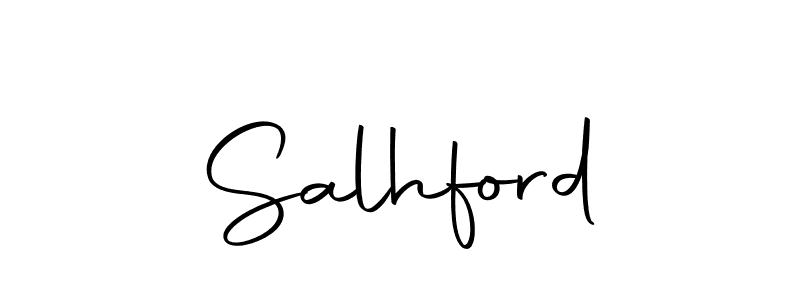 Design your own signature with our free online signature maker. With this signature software, you can create a handwritten (Autography-DOLnW) signature for name Salhford. Salhford signature style 10 images and pictures png