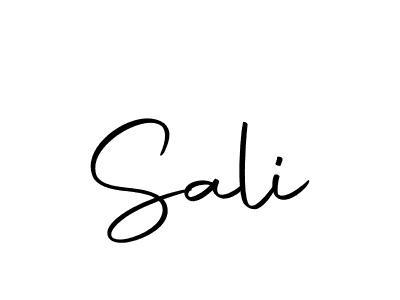 How to make Sali signature? Autography-DOLnW is a professional autograph style. Create handwritten signature for Sali name. Sali signature style 10 images and pictures png