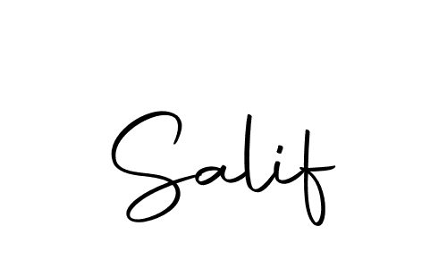 Create a beautiful signature design for name Salif. With this signature (Autography-DOLnW) fonts, you can make a handwritten signature for free. Salif signature style 10 images and pictures png