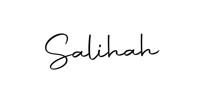 if you are searching for the best signature style for your name Salihah. so please give up your signature search. here we have designed multiple signature styles  using Autography-DOLnW. Salihah signature style 10 images and pictures png