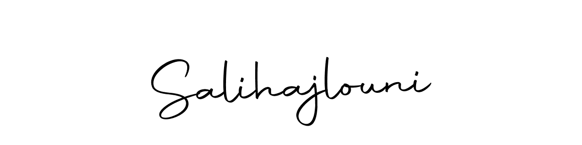 How to make Salihajlouni signature? Autography-DOLnW is a professional autograph style. Create handwritten signature for Salihajlouni name. Salihajlouni signature style 10 images and pictures png