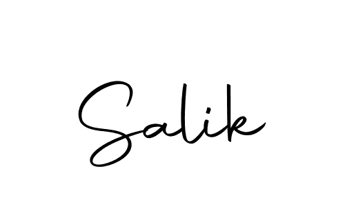 How to make Salik name signature. Use Autography-DOLnW style for creating short signs online. This is the latest handwritten sign. Salik signature style 10 images and pictures png