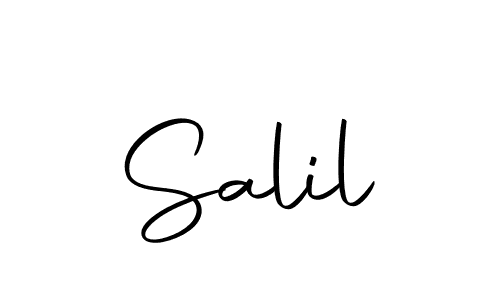 Make a beautiful signature design for name Salil. With this signature (Autography-DOLnW) style, you can create a handwritten signature for free. Salil signature style 10 images and pictures png