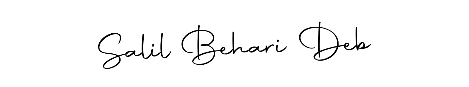if you are searching for the best signature style for your name Salil Behari Deb. so please give up your signature search. here we have designed multiple signature styles  using Autography-DOLnW. Salil Behari Deb signature style 10 images and pictures png