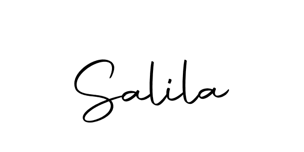 How to make Salila signature? Autography-DOLnW is a professional autograph style. Create handwritten signature for Salila name. Salila signature style 10 images and pictures png